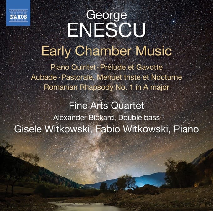 The Fine Arts Quartet, Alexander Bickard, Gisele Witkowski - Enescu: Early Chamber Music (CD)