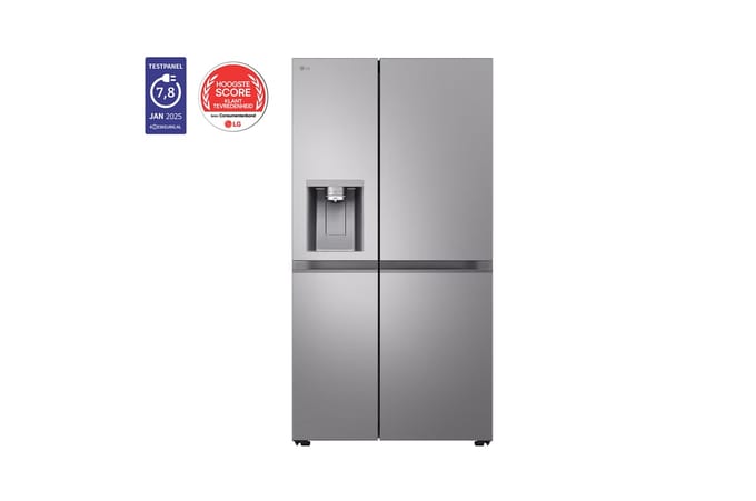 628L Amerikaanse koelkast Zilver | ThinQ™ | Uvnano™ | FRESH Converter™ - GSLE81PYBD
