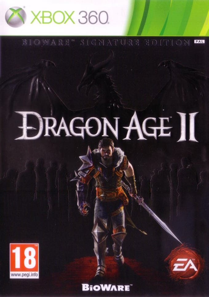 Dragon Age II-Signature Edition Duits (Xbox 360) Gebruikt