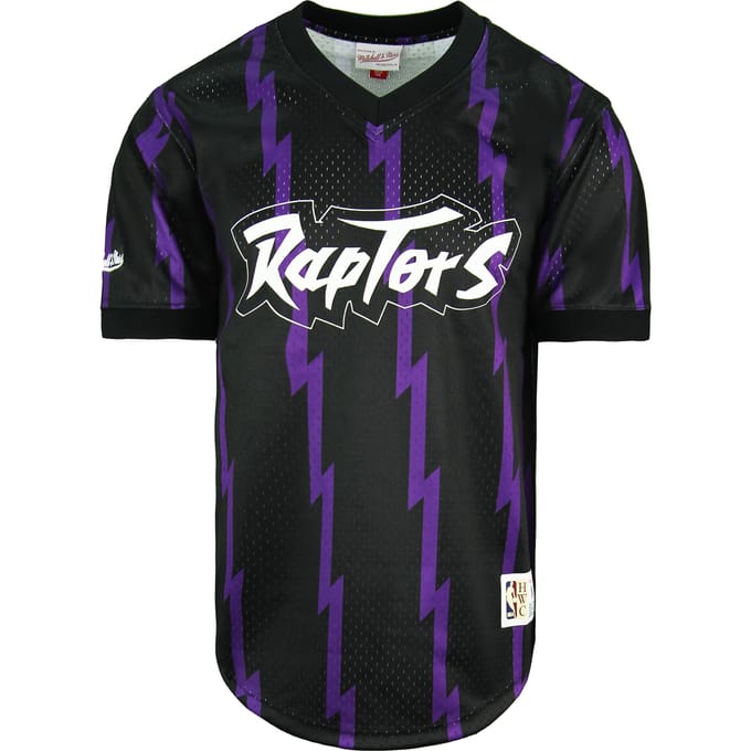 Michtell & Ness NBA Toronto Raptors Wordmark Mesh T-shirt