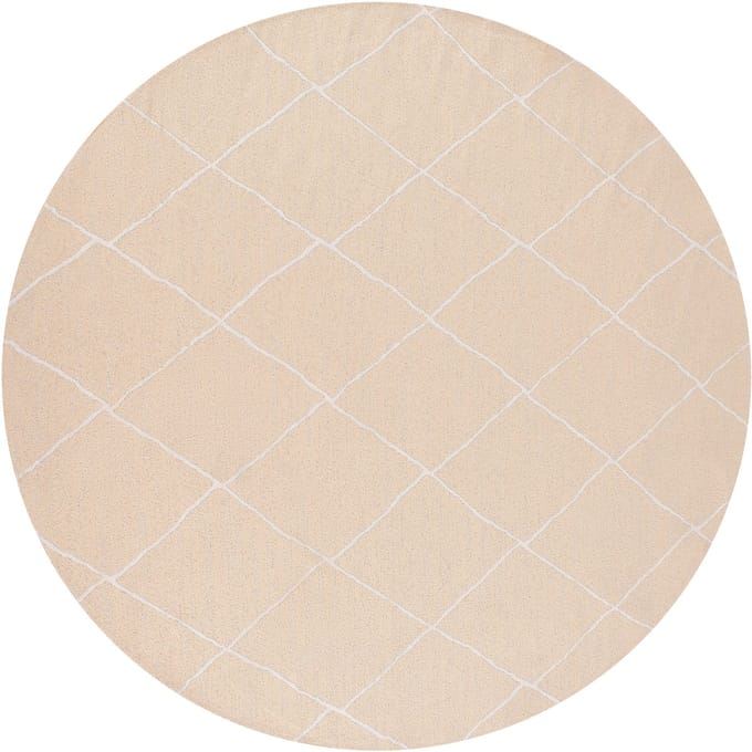 GWALIOR - Outdoor vloerkleed - Beige - 160 cm - Polypropyleen