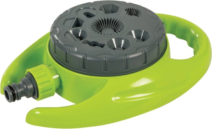 Silverline Tuinsproeier - 9 patronen - 360° besproeiing - 110 mm diameter