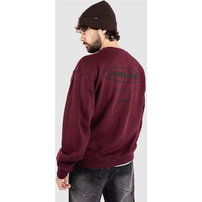 Arbor Craft Crew Sweater rood
