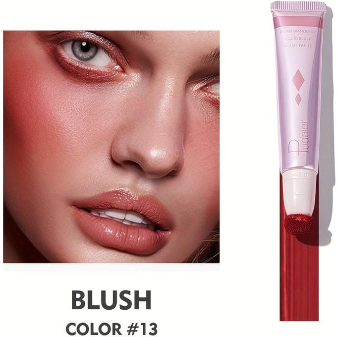 Stick Blush Liquide Stick Highlighter Longue Durée Stick Blush Mat Irisé Stick Beauté Maquillage Visage