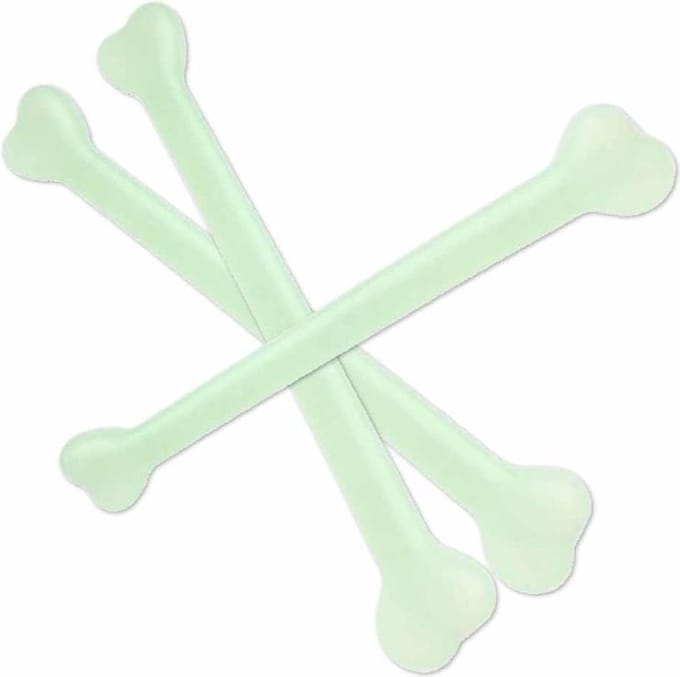 6x Glow in the dark bot 40 cm - Halloween/Horror thema decoratie