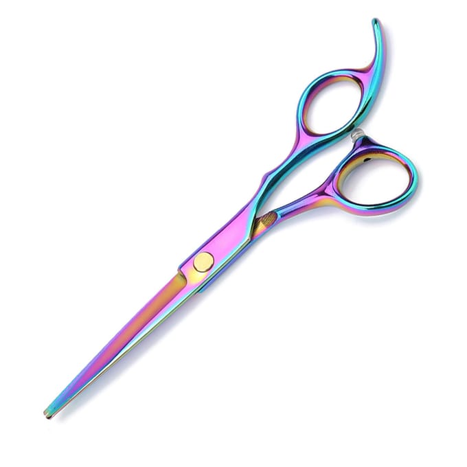 Professionele knipschaar voor honden, trimschaar, chromatische knipschaar blue