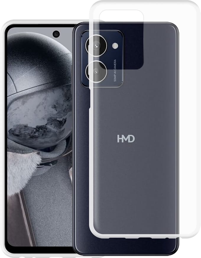Just in Case hoesje geschikt voor HMD Pulse Pro Hoesje Siliconen - Flexibele Case - Transparant
