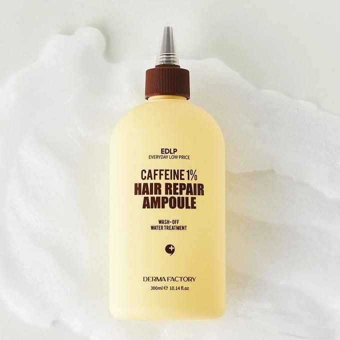 [DERMA FACTORY] EDLP Cafeïne 1% Haarherstel Ampul 300ml beige