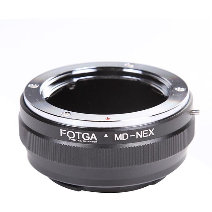 MD-NEX Adapterring voor Minolta MC/MD Lens naar Sony NEX-5 7 3 F5 5R 6 VG20 E-mount zwart