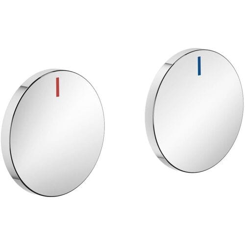 Dornbracht CYO Set handle insert red & blue 11284811-00