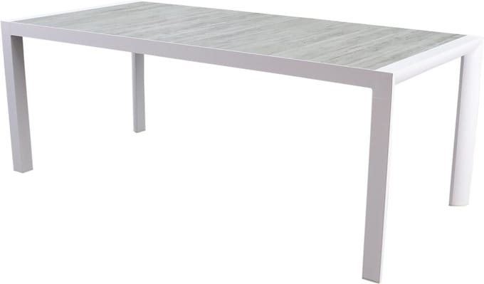 Dexter dining tuintafel 194,5x90xH74,5 cm wit