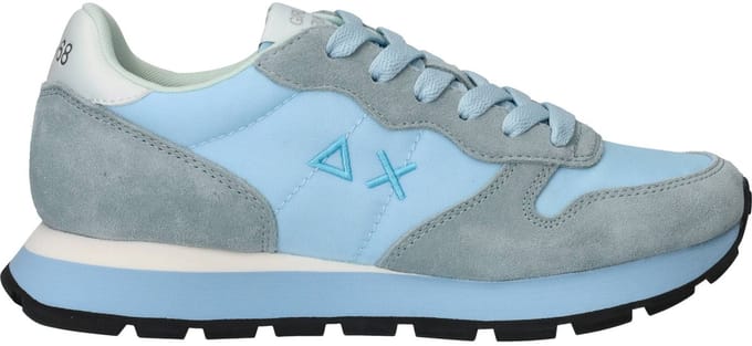 Sun 68 Ally Solid Nylon Sneakers - Dames - Blauw - Maat:36