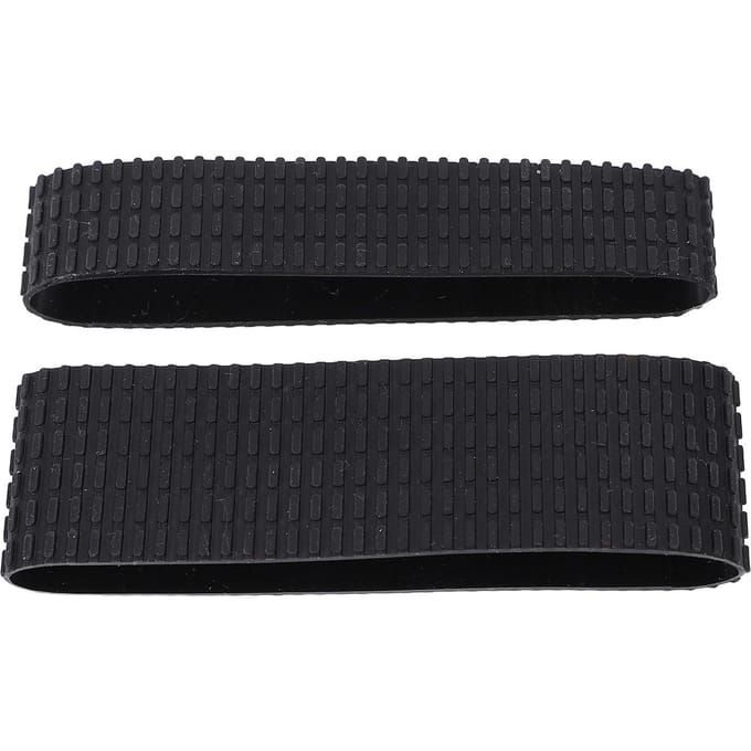 2 Stuks Lens Rubber Grip voor Focus Zoom Elastisch 24-70 Digitale Camera Vervangende Accessoires black