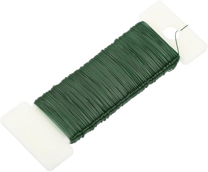 Bloemendraad Metaal - Knutseldraad Groen - Bloemstukken Maken - Flexibel Aluminium - 35 meter - Groen