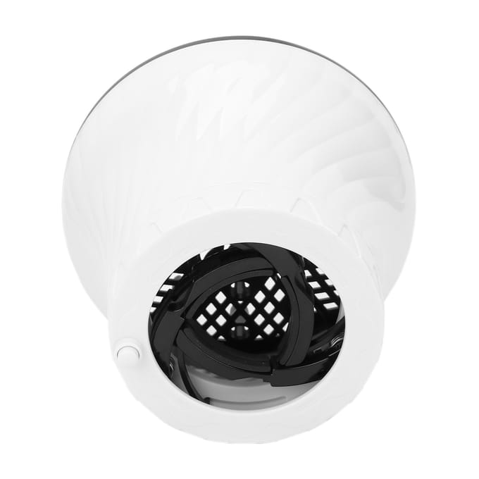 Haarföhn Diffuser Verstelbare föhnopzetstuk Professioneel salongereedschap Wit black