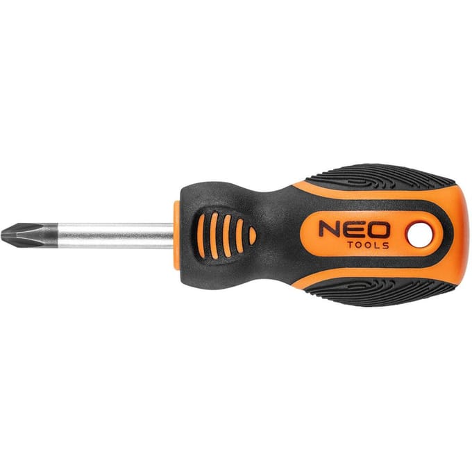 NEO - Kruiskopschroevendraaier - PH2 - 38 mm - Ergonomische Handgreep