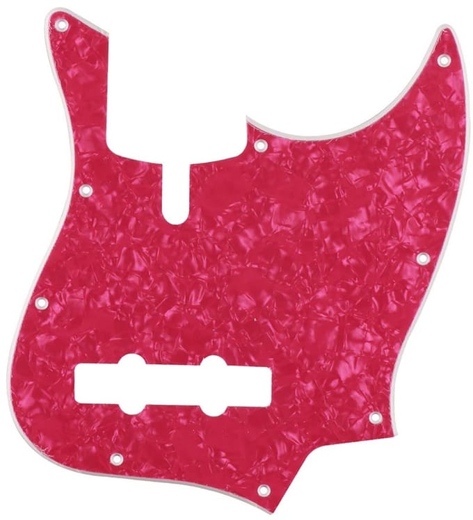 Boston M4V-210-PP pickguard, Sire Marcus Miller V-series 4-string, 2 ply, pearl pink