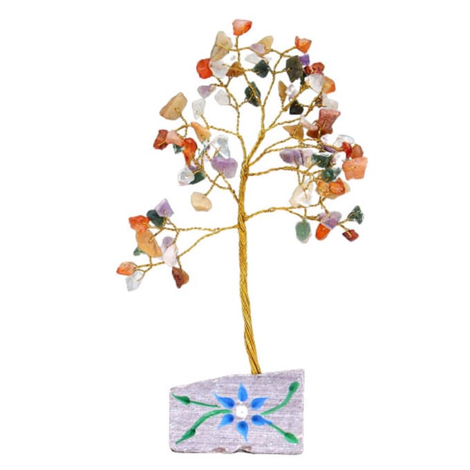 Gemengde edelsteenboom - 80 stenen