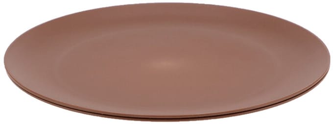 Travellife Nova Camping Ontbijtbord ø20cm Cacao 2 stuks