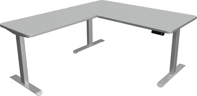 Zit sta hoekbureau Move-3 premium grijs 160x180cm