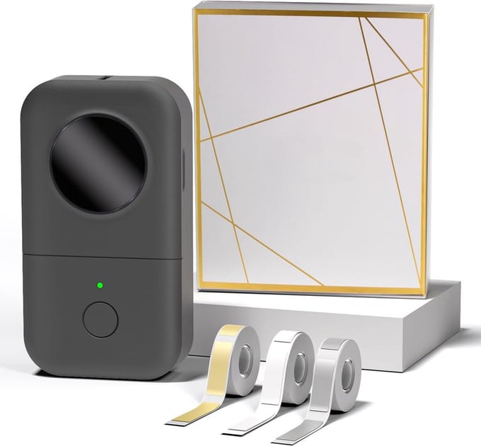 Solacis Sticker printer - Sticker maker - Mini printer - Sticker machine - Stickerprinter - Must have!