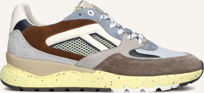 Floris Van Bommel Sfm-10154 De Treener Sneakers - Suède - Heren - Bruin - Maat 44⅔
