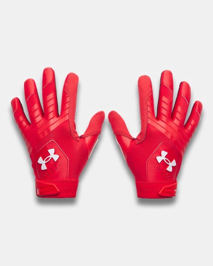 Underarmour Clean up - Batting gloves - Slaghandschoentjes - Red - 2025 - Small