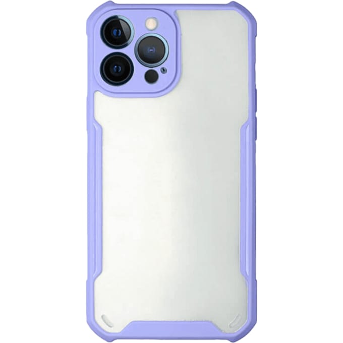 Comfycase iPhone 13 Pro Anti-Shock Hoesje  Paars