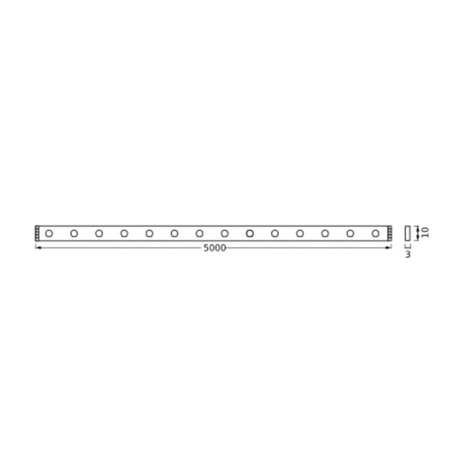LEDVANCE SMART+ WiFi FLEX 3M LED strip, wit, 22W, 500lm
