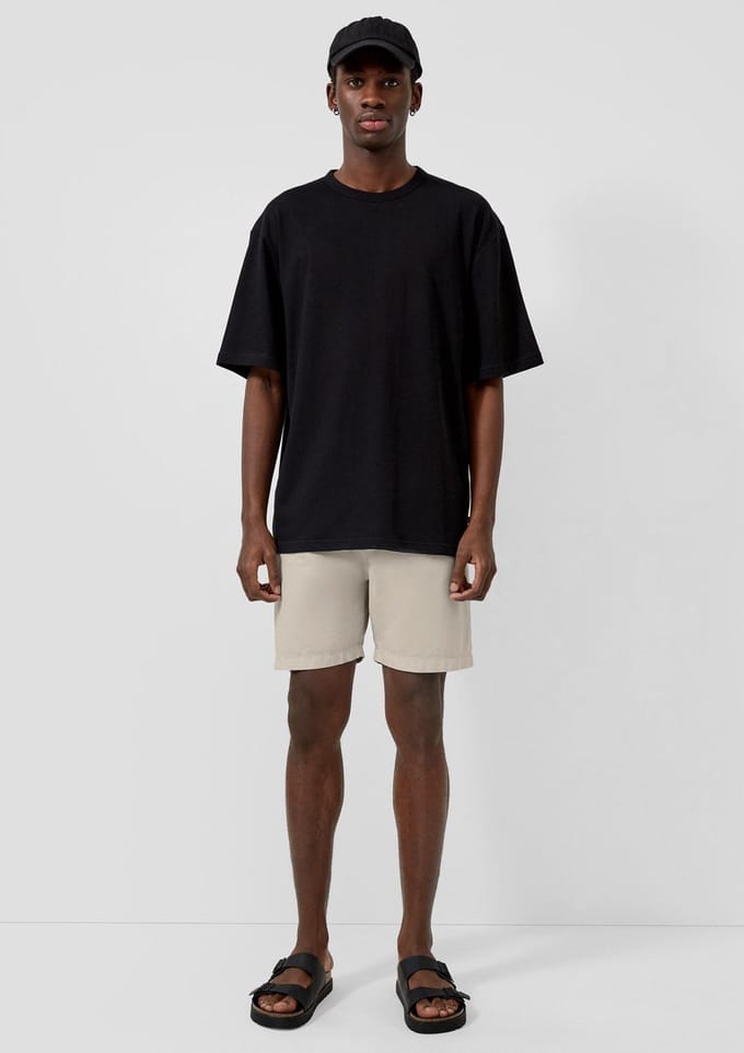 Q/S designed by - Heren short - Maat M - Mannen - Bruin - katoen