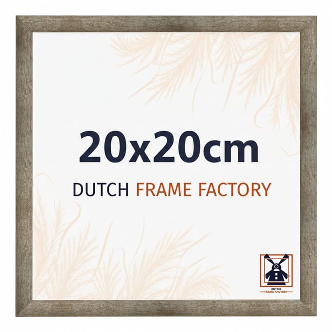 Fotolijst 20x20 cm - MDF - Metaal Vintage - Benno