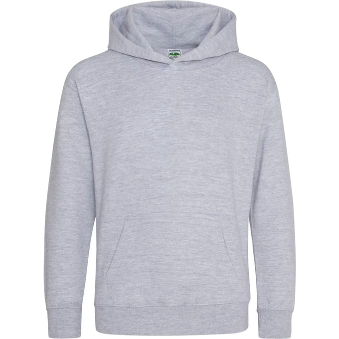 Just Hoods Kids´ Hoodie JH001K - Heather Grey - 7/8 (M)