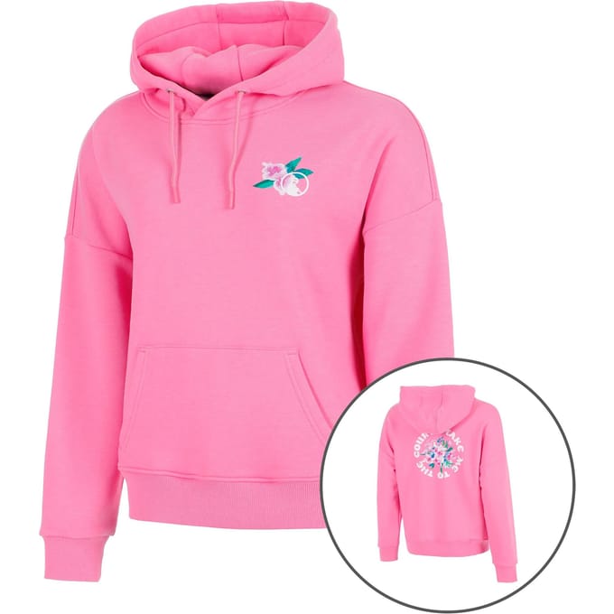 Quiet Please Crush TMTTC Sweater met capuchon Meisjes-pink, wit