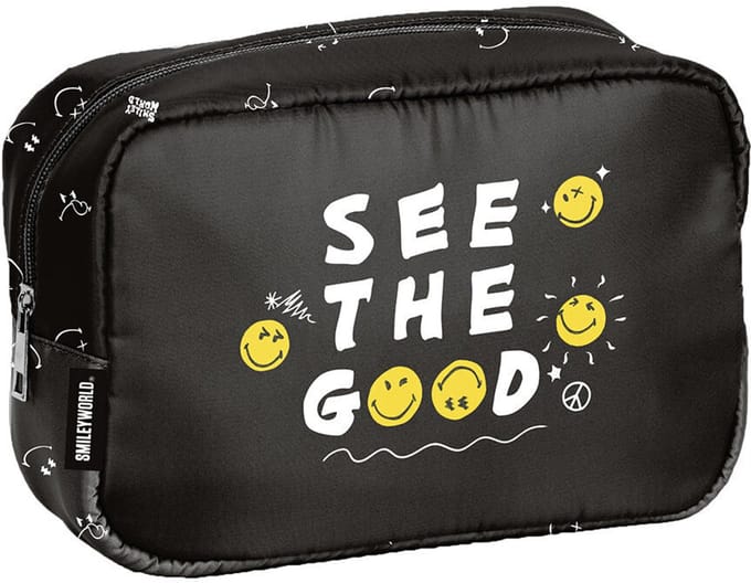 Smiley Toilettas See the Good - 23,5 x 15,5 x 9 cm - Polyester