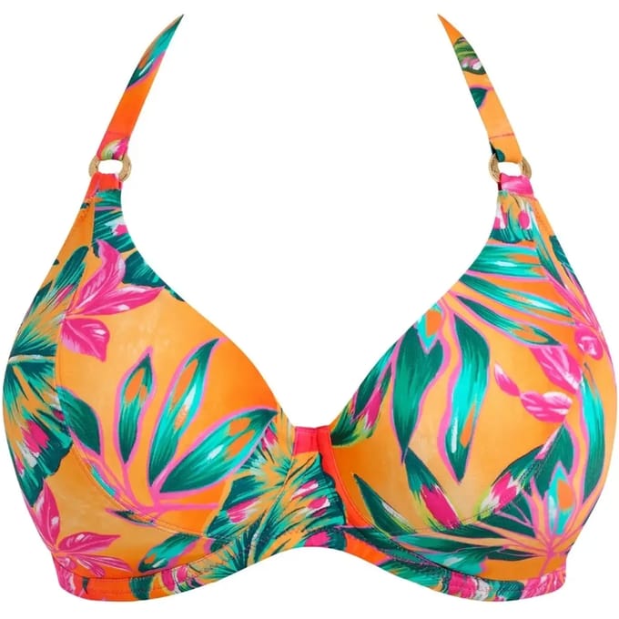 Halterneck bikini top dames Fantasie Sunset Reef