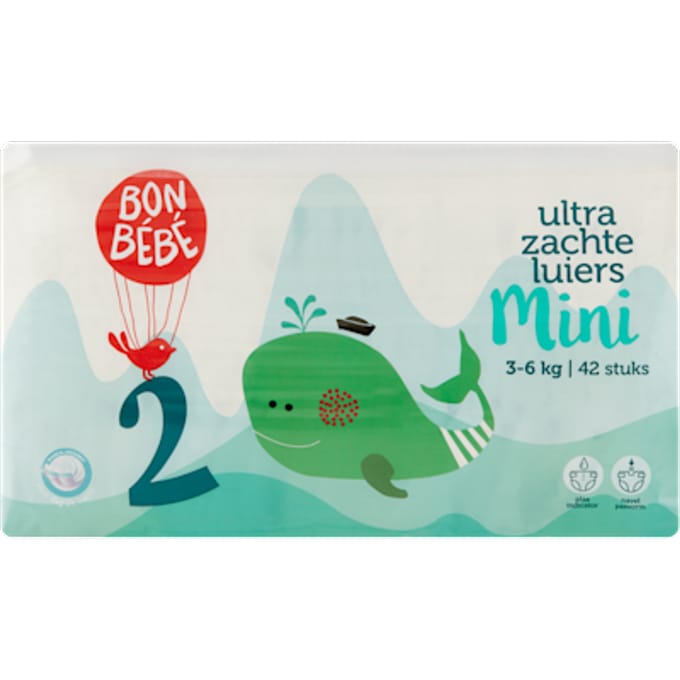 Luiers maat 2 mini 3-6 kg
