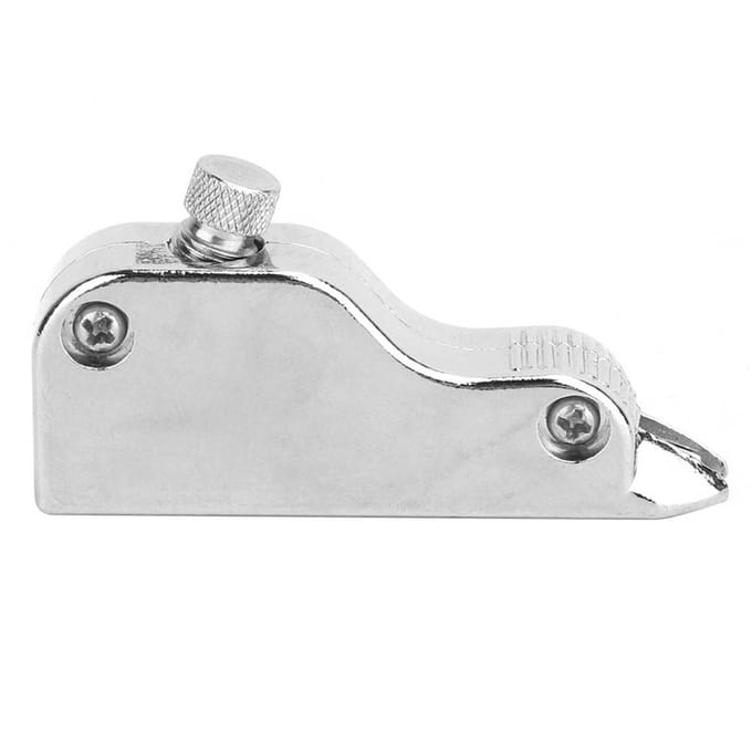 Premium Verstelbaar Metalen V-Gouges Leerambacht Gereedschap V-Type Duw Groefapparaat white