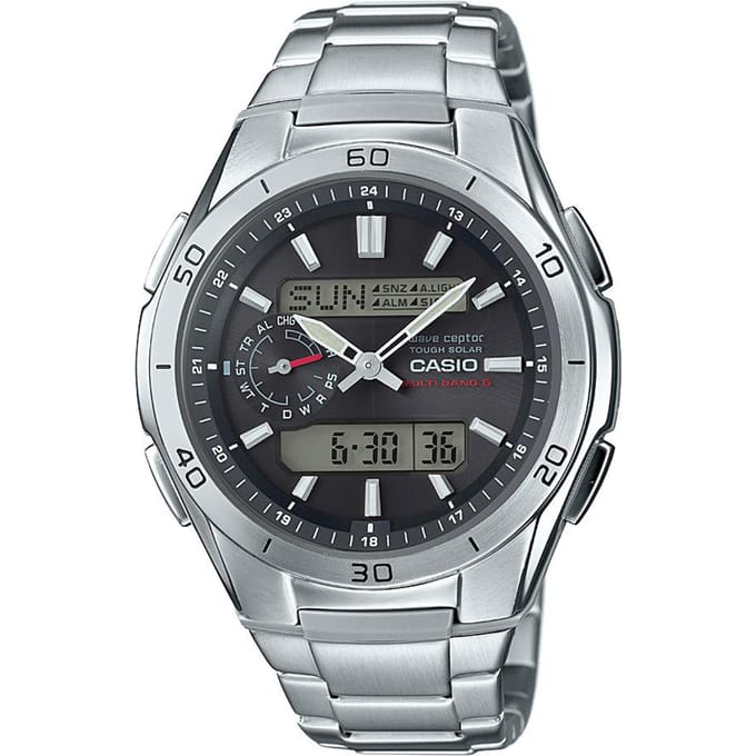 Casio Radio Controlled WVA-M650D-1AER Herenhorloge - 44 mm