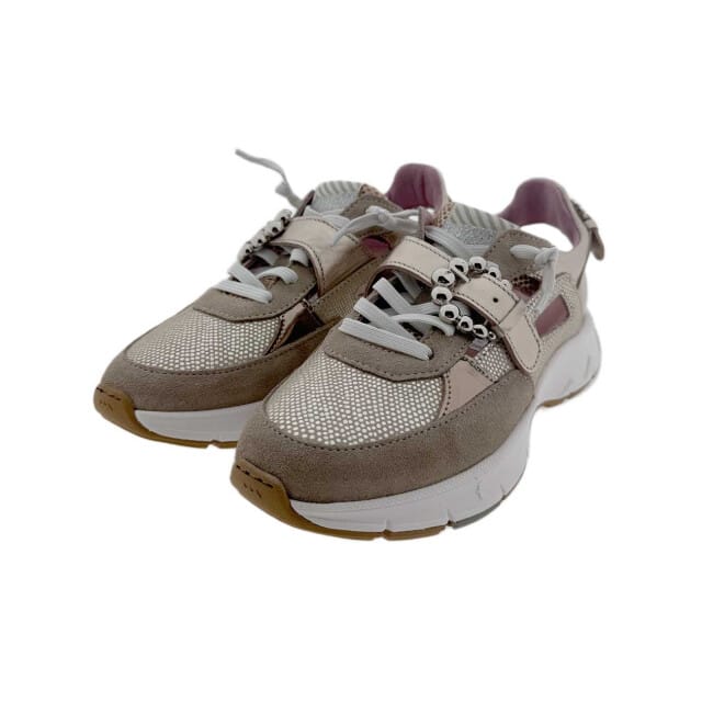 Floris Van Bommel Sfw-10155 Daysi Sneakers - Nubuck - Dames - Goudkleurig - Maat 37