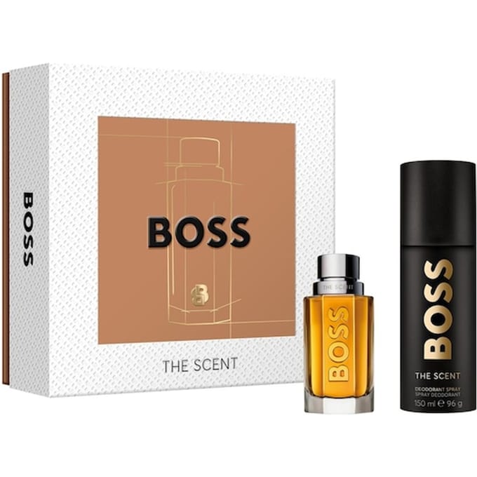 Boss The Scent Giftset 200 ml - Edt Spray 50ml/Deo Spray 150ml