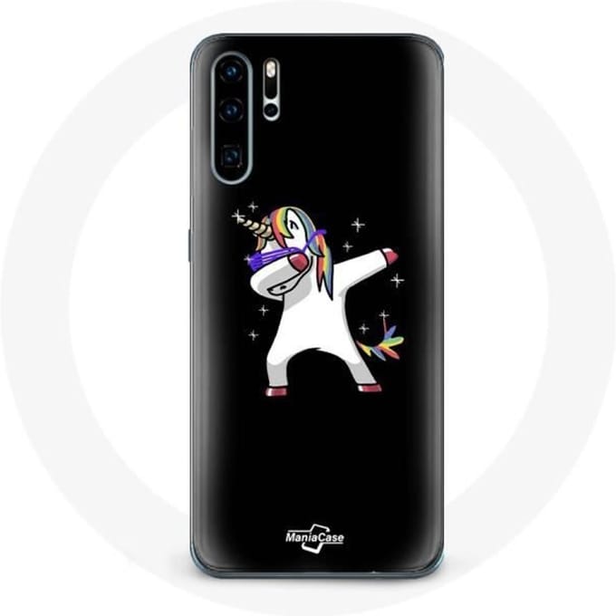 Coque pour Huawei P30 - Dab - Licorne - Souple - Protection - Enfant