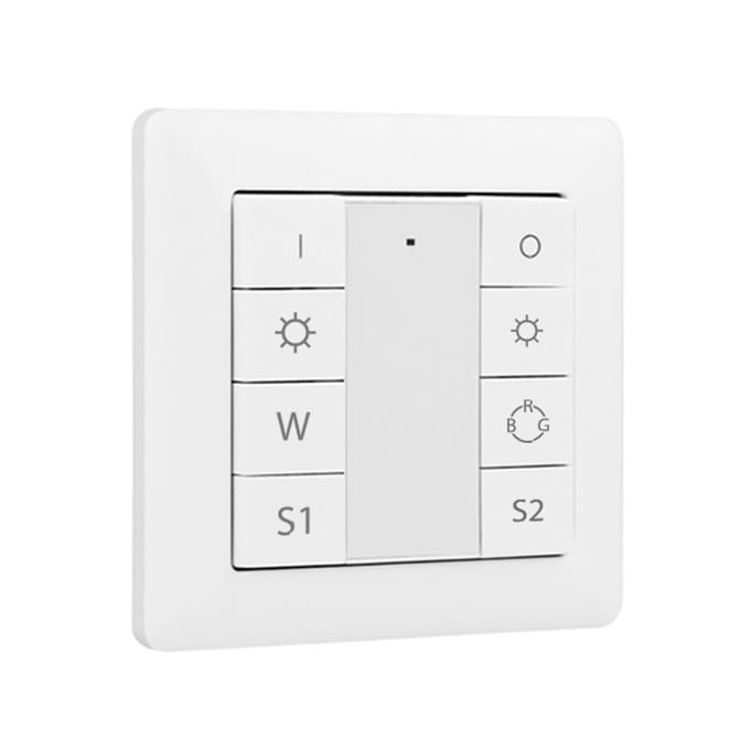 Draadloze wandbediening RGBW Zigbee 1 zone