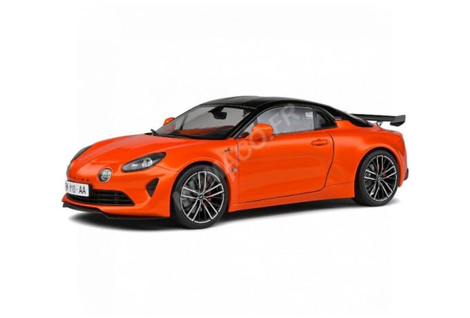 Renault Alpine A110 S Pack Aero 2022 Fire Oranje Model 1/43 Norev