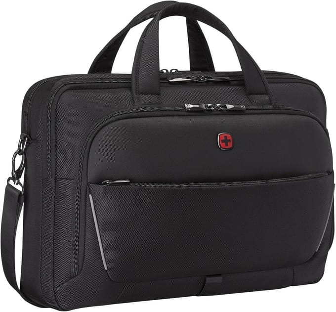 Laptoptas - Notebook tas - Zakelijk reizen - Ruim tabletvak - Tot 17 inch - Zwart