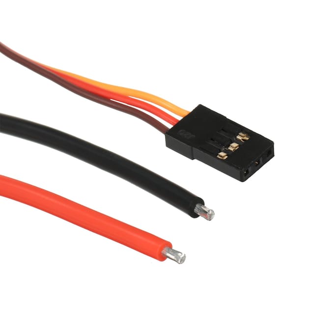 GTSKYTENRC ESC bidirectionnel sans balais 70A pour voiture/bateau/navire télécommandé 25A noir