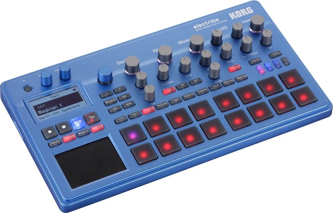 KORG electribe Blauw MUZIEK PRODUCTIE STATION