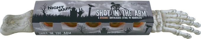 ESPA - 5 shotglazen met armhouder
