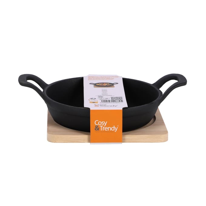 Cosy&Trendy Gietijzer Gratinschaal - Ø 16 cm