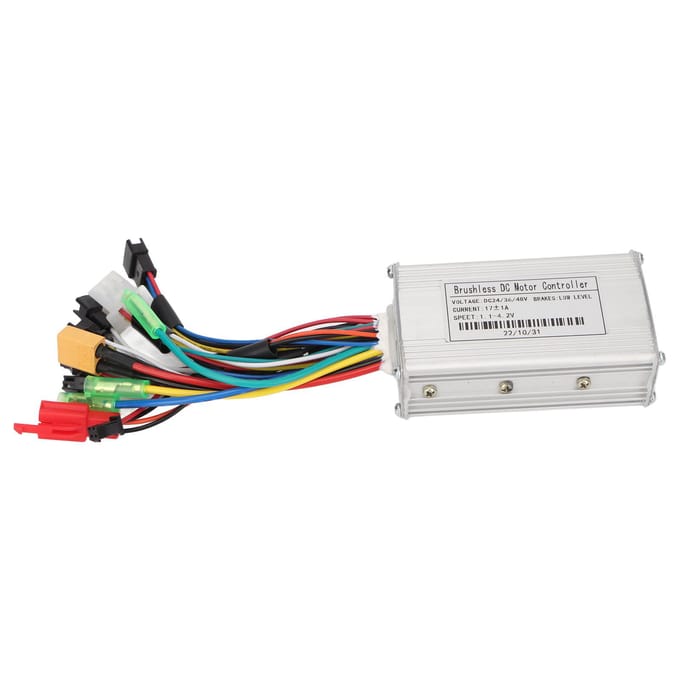 17A 3 Modi Sinusgolf Controller Kit met S866 Paneel Elektrische Fiets Borstelloze Motorcontroller voor black