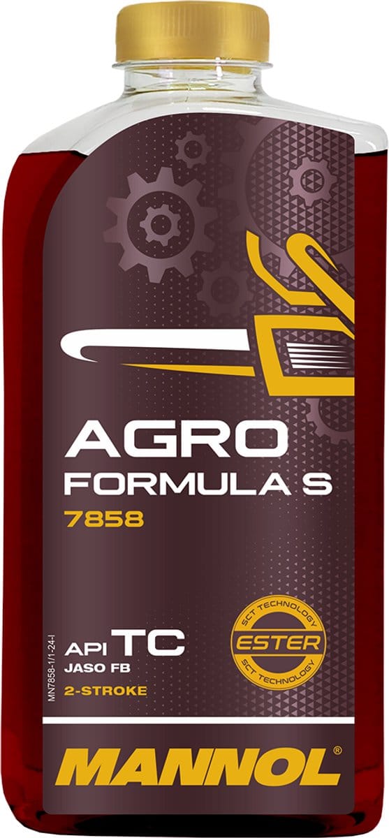 2 Takt Motorolie 1 Liter Mannol Agro Formula S MN7858